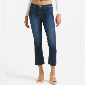 J. Crew Jeans Billie 9” Demi Boot Cut Crop 25 Tall Blue Lantern Wash NWT